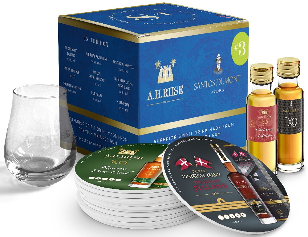 AH Riise Tasting Kit no.3 Blue gB 9x0.02l