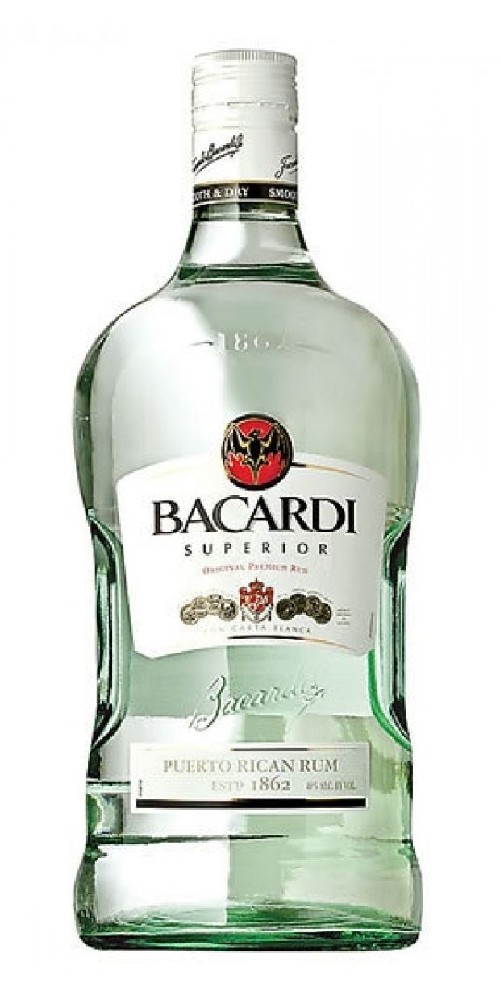 Bacardi Carta blanca Superior 40%1.5l