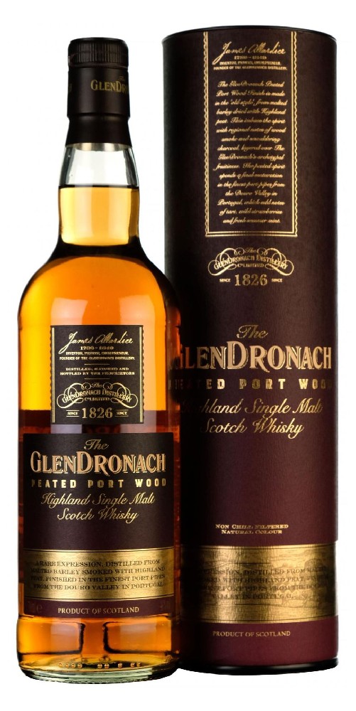 Whisky Glendronach Peated Port Wood gT 46%0.70l