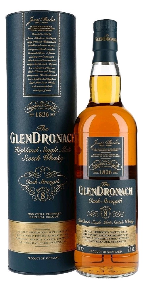 Whisky Glendronach Cask strength b.8 gT 61%0.70l