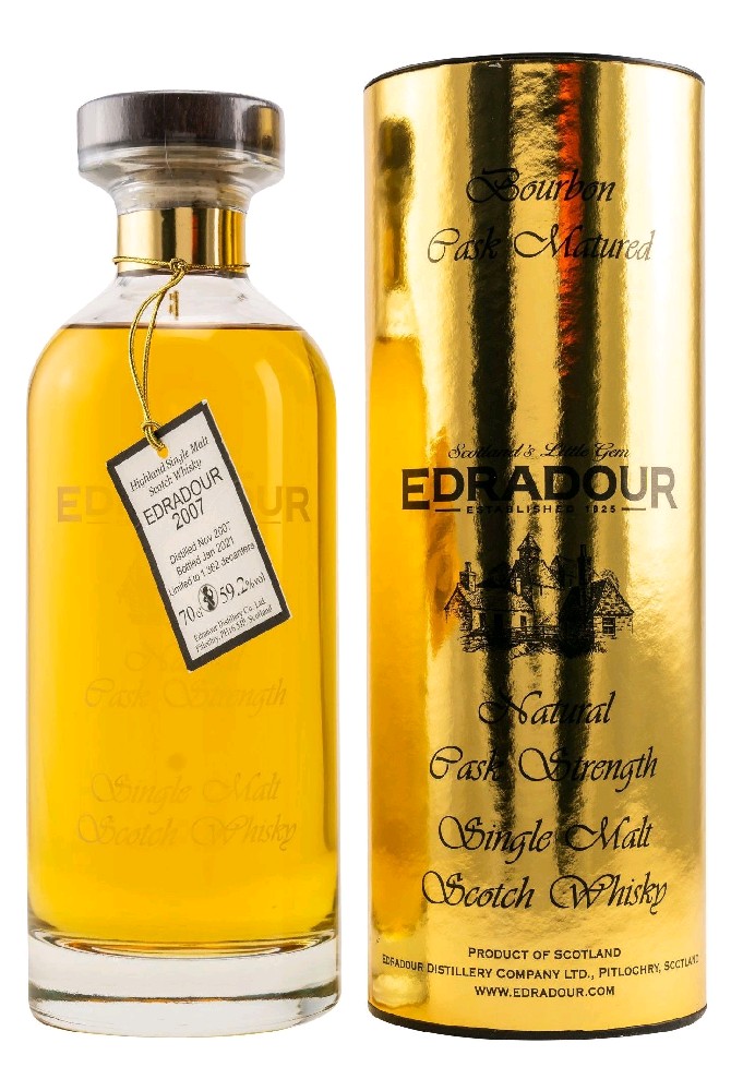 Whisky Edradour 2007 Bourbon cask gT 59.2%0.70l