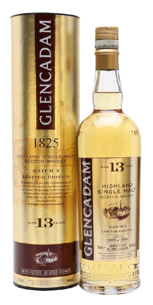 Whisky Glencadam 13y B3 GT 46%0.70l