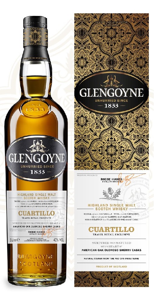 Whisky Glengoyne Cuartillo gB 40%1.00l