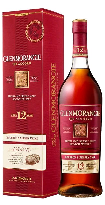 LITR Whisky Glenmorangie 12y Accord gB 43%1.00l