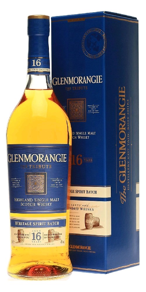 LITR Whisky Glenmorangie 16y Tribute gB 43%1.00l