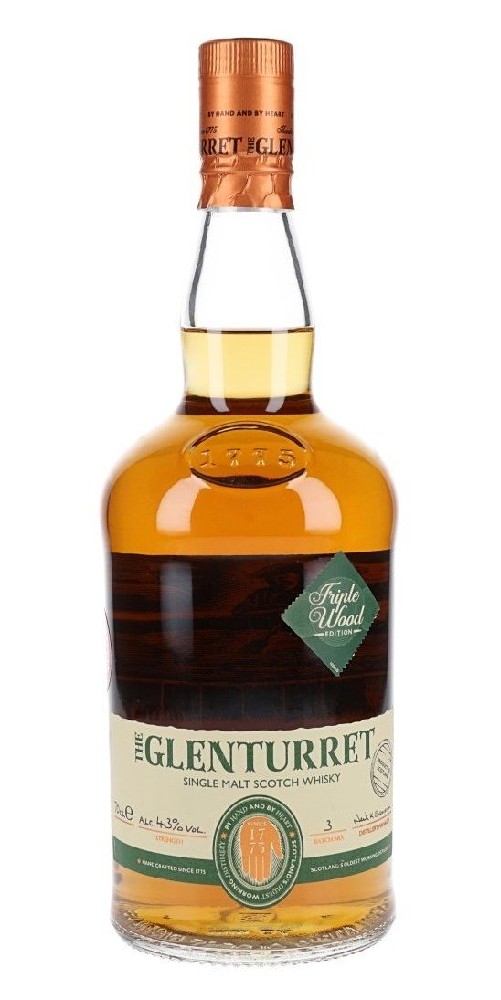 Whisky Glenturret Triple Wood VAK 43%0.70l