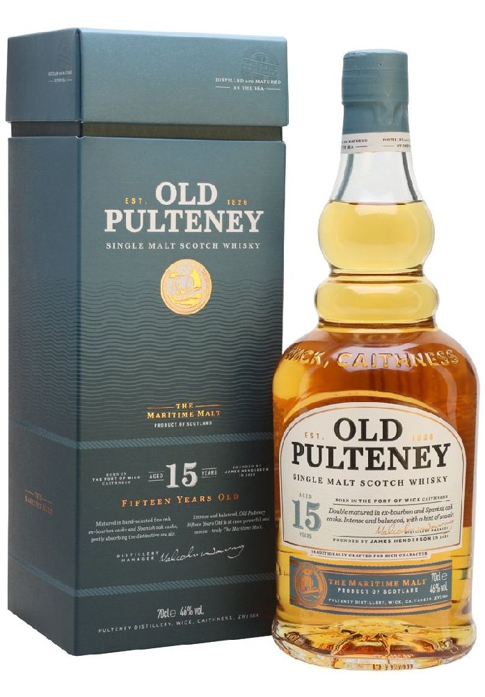 Whisky Old Pulteney 15y gB 46%0.70l