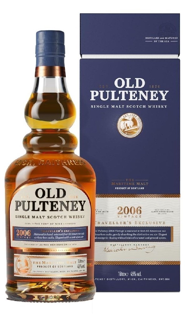 LITR Whisky Old Pulteney 2006 gB 46%1.00l