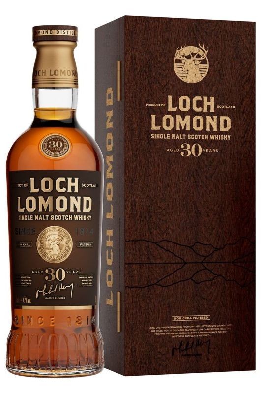 Whisky Loch Lomond 1992 30y Straight Neck Stills wB 47%0.70l