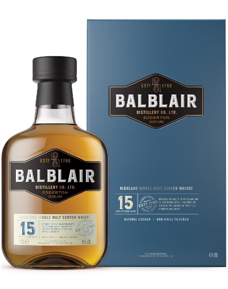 Whisky Balblair 15y gB 46%0.70l