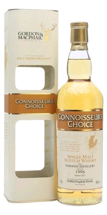 Tomatin Gordon & MacPhail Connoisseurs 1996 gB 46%0.70l