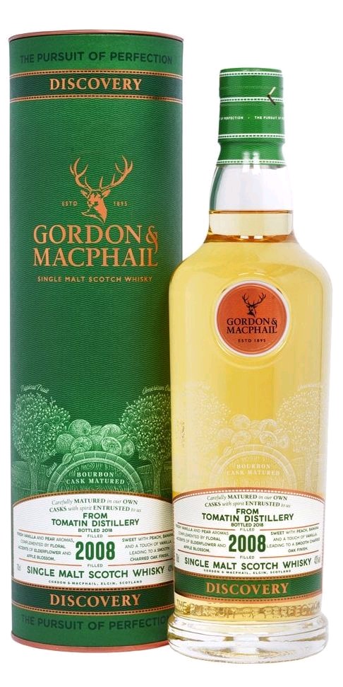 Tomatin Gordon & MacPhail Discovery 2008 gT 43%0.70l