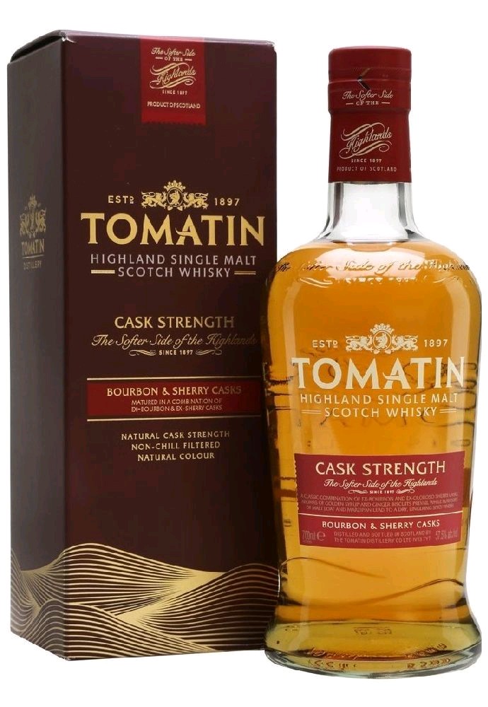 Whisky Tomatin Cask strength gB 57.5%0.70l