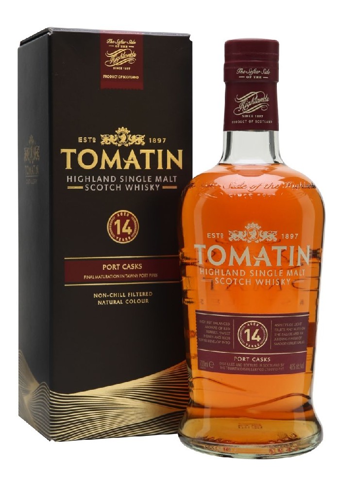 Whisky Tomatin 14y Port Cask gB 46%0.70l