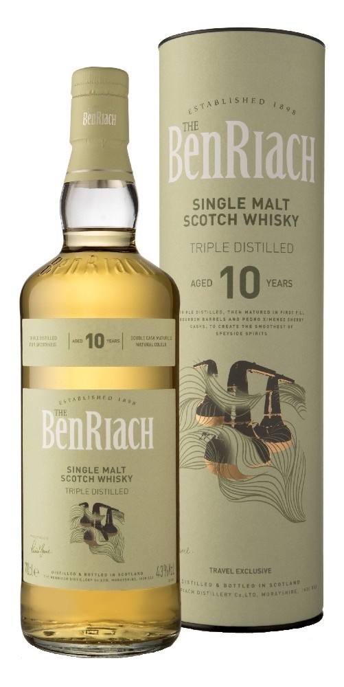 Whisky Benriach 10y Triple Distilled gT 43%0.70l