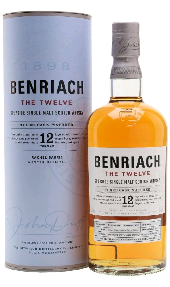 Whisky Benriach 12y the Twelve Three cask gT 46%0.70l
