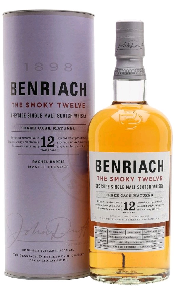 Whisky Benriach 12y Smoky Twelve Three cask gT 46%0.70l