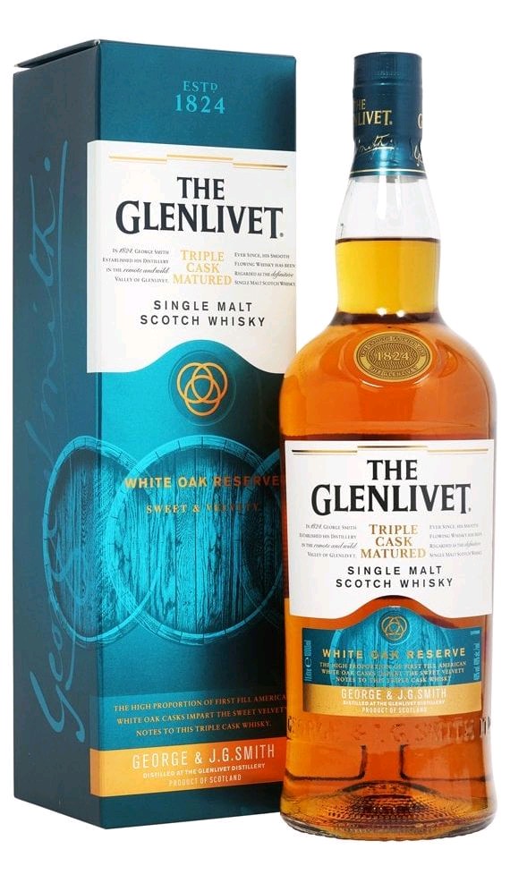 Glenlivet Triple cask White Oak Reserve GB 40%1.00l