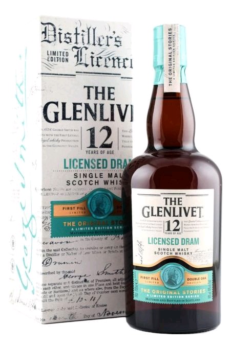 Whisky Glenlivet 12y Licensed Dram 48%0.70l