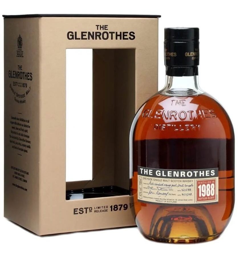 Whisky Glenrothes 1988 2nd bott. 2016 gB 41.1%0.70l