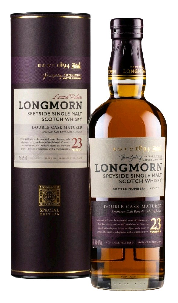 Whisky Longmorn Special Double cask 23y gB 48%0.70l