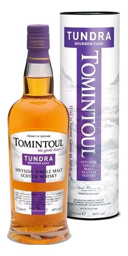 Whisky Tomintoul Tundra Bourbon cask gT 40%1.00l