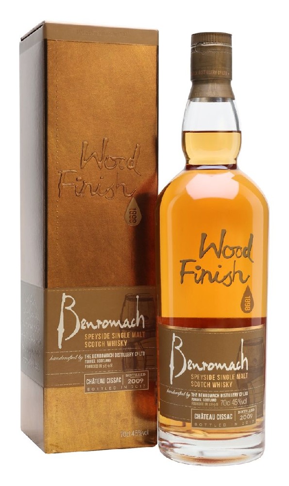 OLD Whisky Benromach Chateau Cissac 2006 gB 45%0.70l