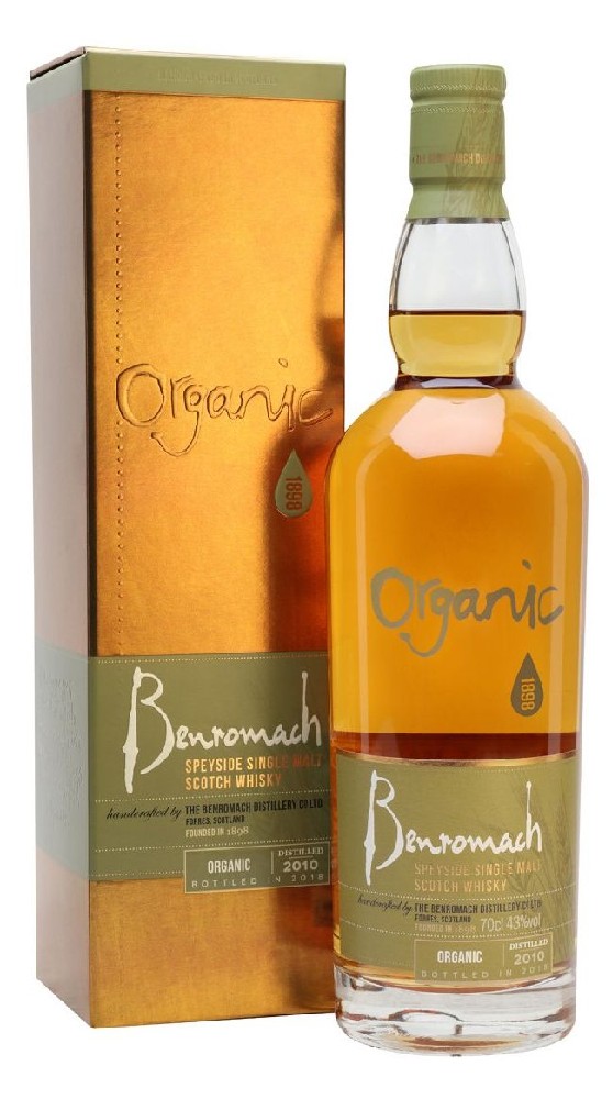 Whisky Benromach Organic 2010 gB 43%0.70l