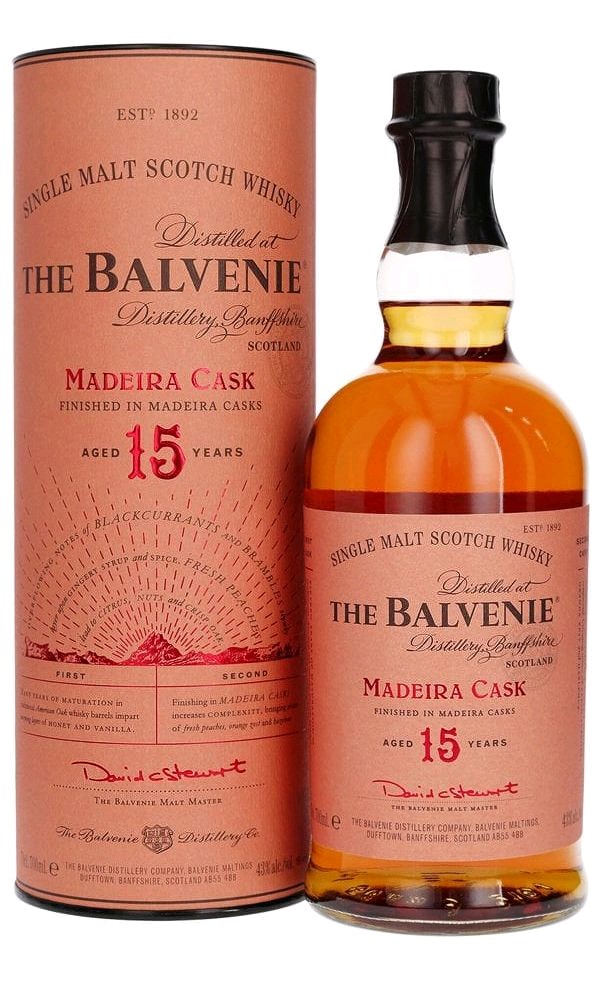 Whisky Balvenie 15y Madeira cask gT 43%0.70l