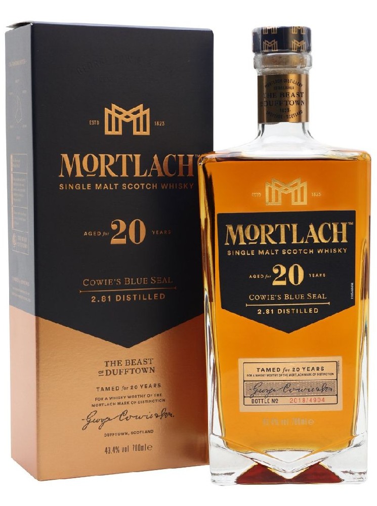 Whisky Mortlach 20y gB 43.4%0.70l