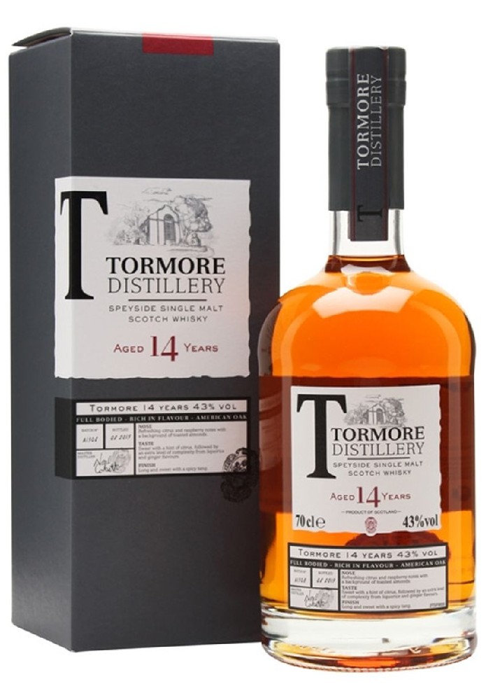 Whisky Tormore 14y gB 43%0.70l