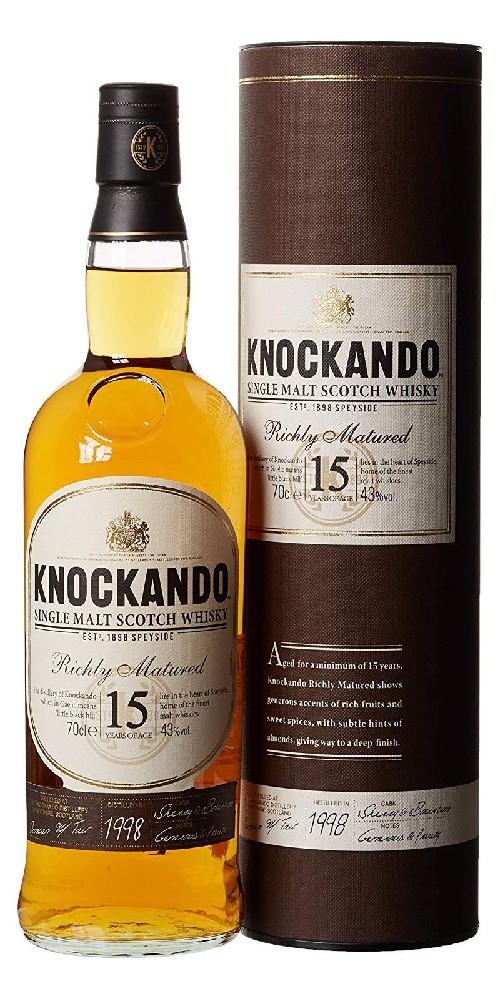 Whisky Knockando 15y Vintage 1998 gT 43%0.70l