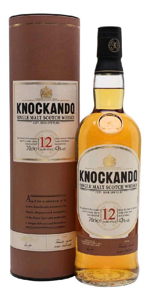 Whisky Knockando 12y NON Vintage gT 43%0.70l