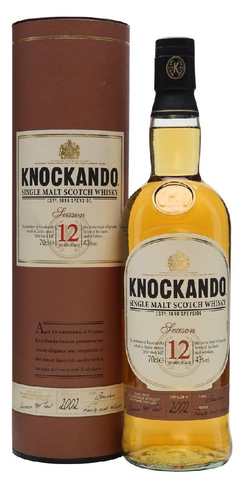 Whisky Knockando 12y Vintage 2002 gT 43%0.70l