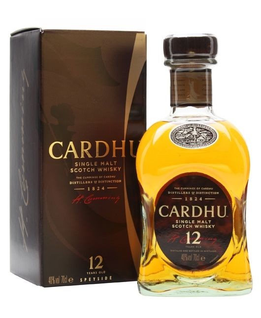 Whisky Cardhu 12y gB 40%0.70l