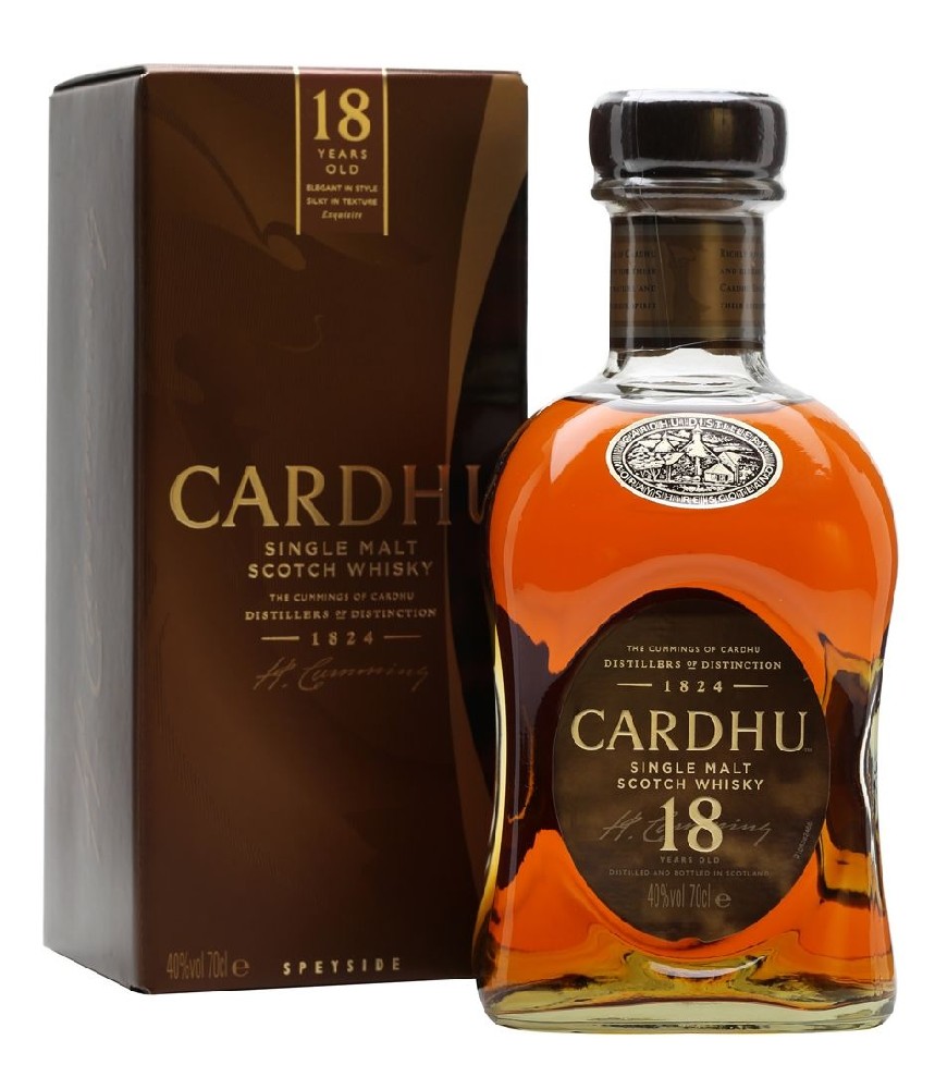 Whisky Cardhu 18y gB 40%0.70l