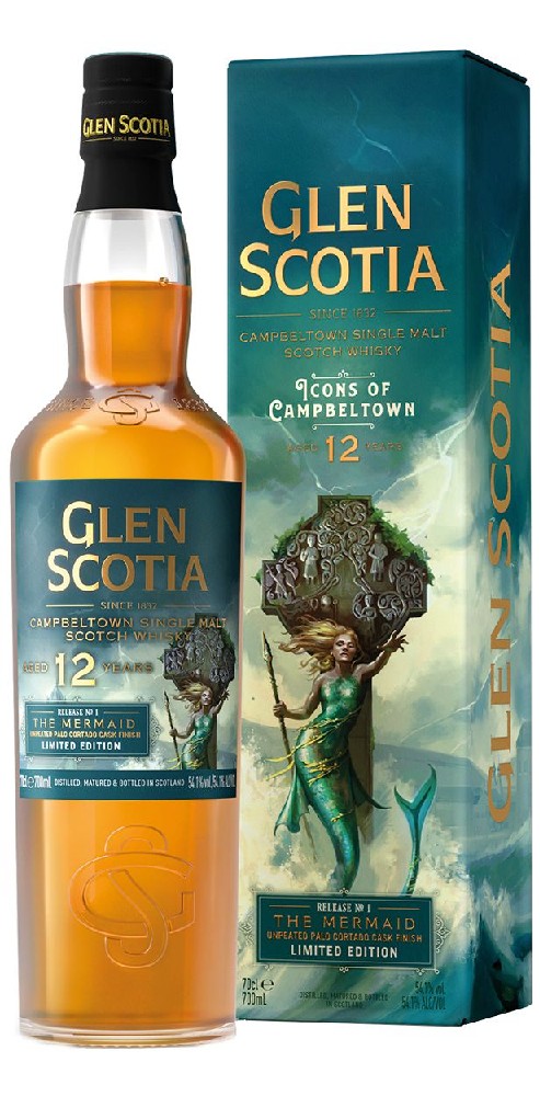 Whisky Glen Scotia 12y Icon no.1 Mermaid gB 54.1%0.70l