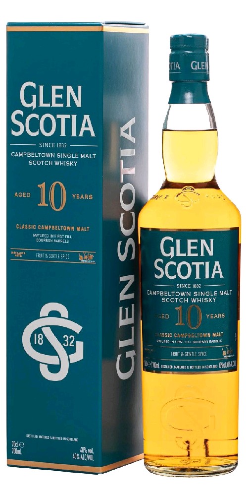 Whisky Glen Scotia 10y UNPeated GB 40%0.70l