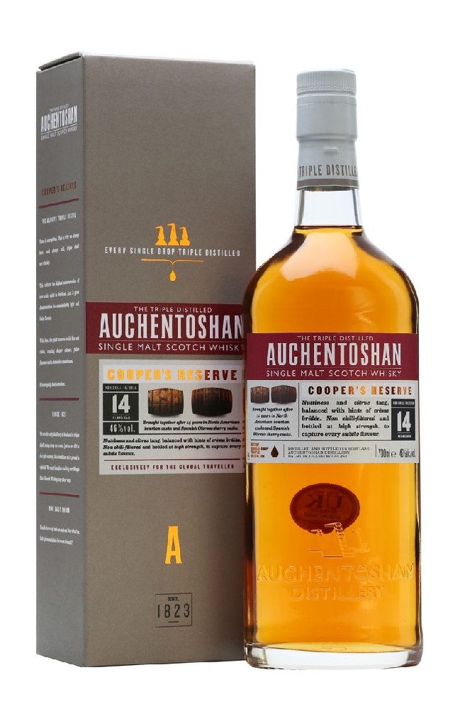 Whisky Auchentoshan Coopers reserve 14y gB 46%0.70l