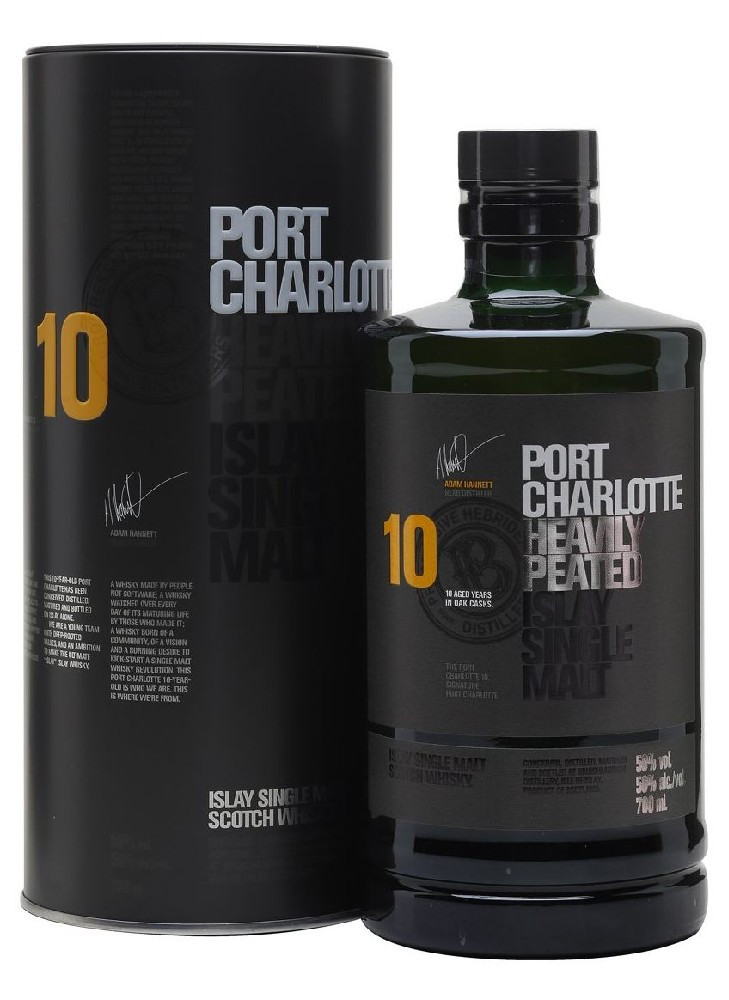 Whisky Port Charlotte 10y v plechu 50%0.70l