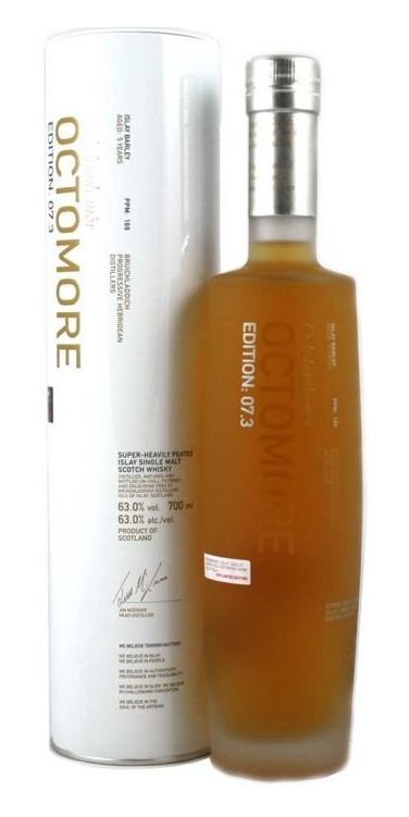Whisky Octomore 7.3 v plechu 63%0.70l