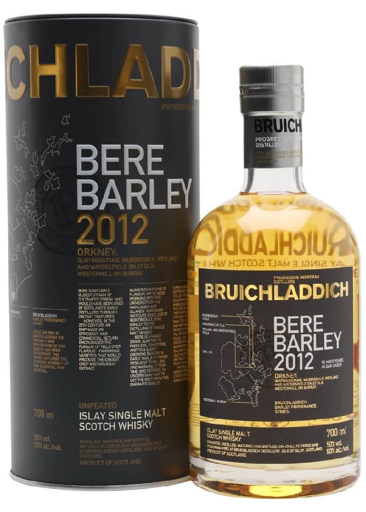 Whisky Bruichladdich Bere Barley 2012 gT 50%0.70l