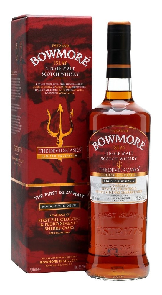 Whisky Bowmore Devils cask batch. 3 gB 56.7%0.70l