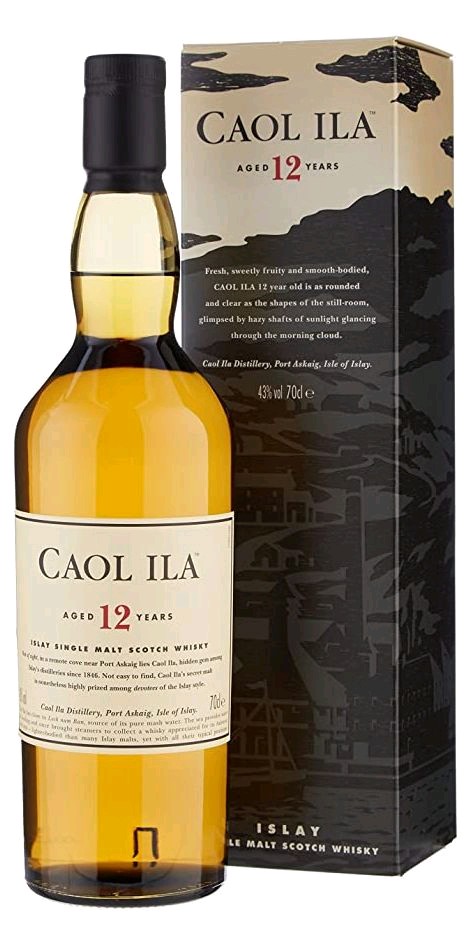 Whisky Caol Ila 12y gB 43%0.20l