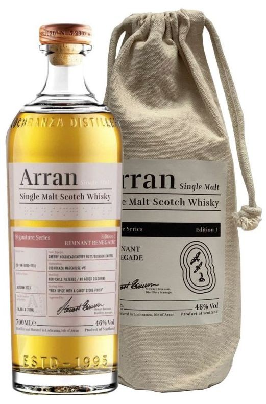 Whisky Arran Signature no.1 Remnant Renegade gT 46%0.70l