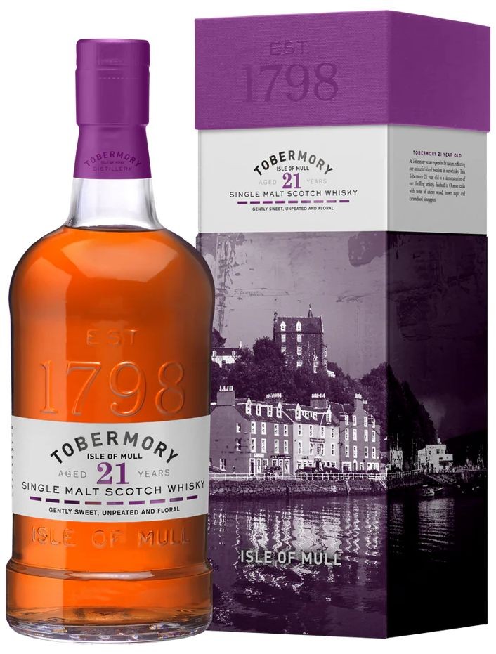 Whisky Tobermory 21y gB 46.3%0.70l