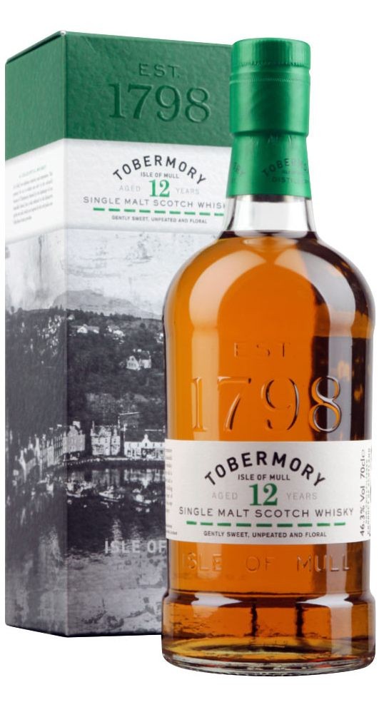 Whisky Tobermory 12y US cask gB 46.3%0.70l