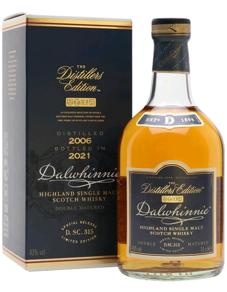 Dalwhinnie Distillers edition 2006 - 2021 gB 43%0.70l
