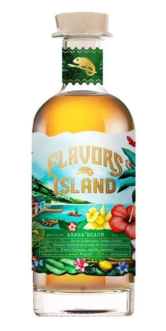 Rum Flavors Island Anana Beach 40%0.70l