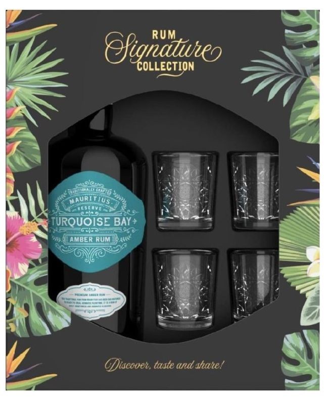 Torquoise bay Rum Turquoise bay + 4sklo gB 40%0.70l